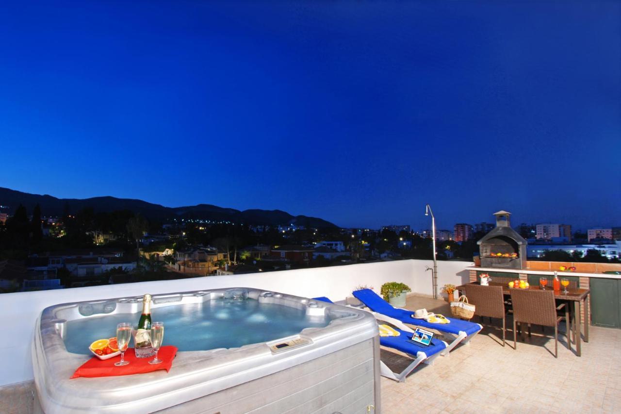 Appartement Isla De Benalmadena 1, Jacuzzi, 80M From The Sea, Ac, Bbq, Private Parking, Big Terrace Extérieur photo