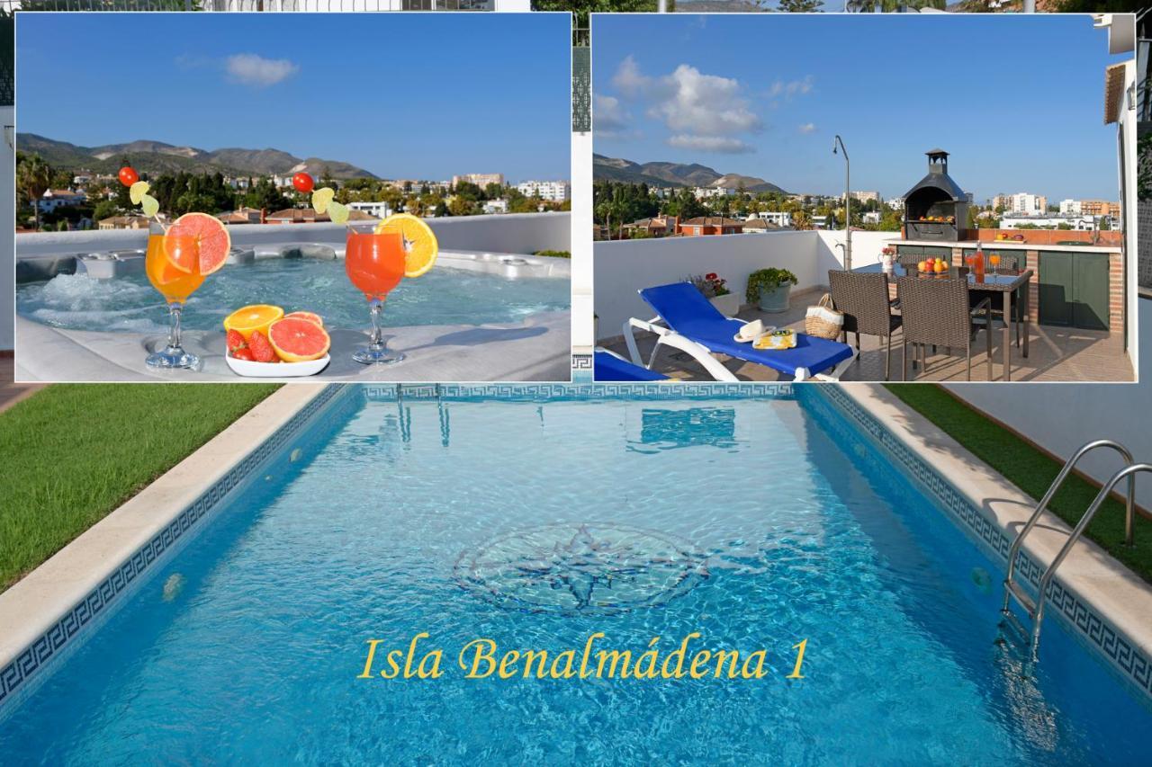 Appartement Isla De Benalmadena 1, Jacuzzi, 80M From The Sea, Ac, Bbq, Private Parking, Big Terrace Extérieur photo