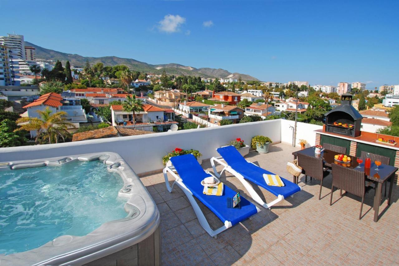 Appartement Isla De Benalmadena 1, Jacuzzi, 80M From The Sea, Ac, Bbq, Private Parking, Big Terrace Extérieur photo